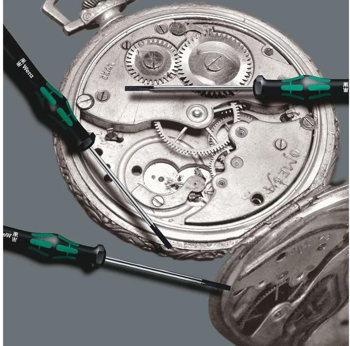 Actual product image Wera Kraftform Micro 12 Universal 1 (Slotted screws, Allen screw, Torx (TX), Phillipps cross recess (PH))
