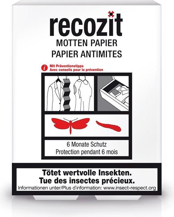 Actual product image Recozit Moth paper