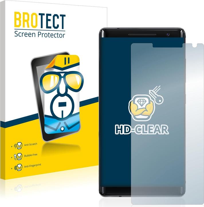 Produktbild BROTECT Schutzfolie Displayschutz Klar (2 Stück, Nokia 8 Sirocco)