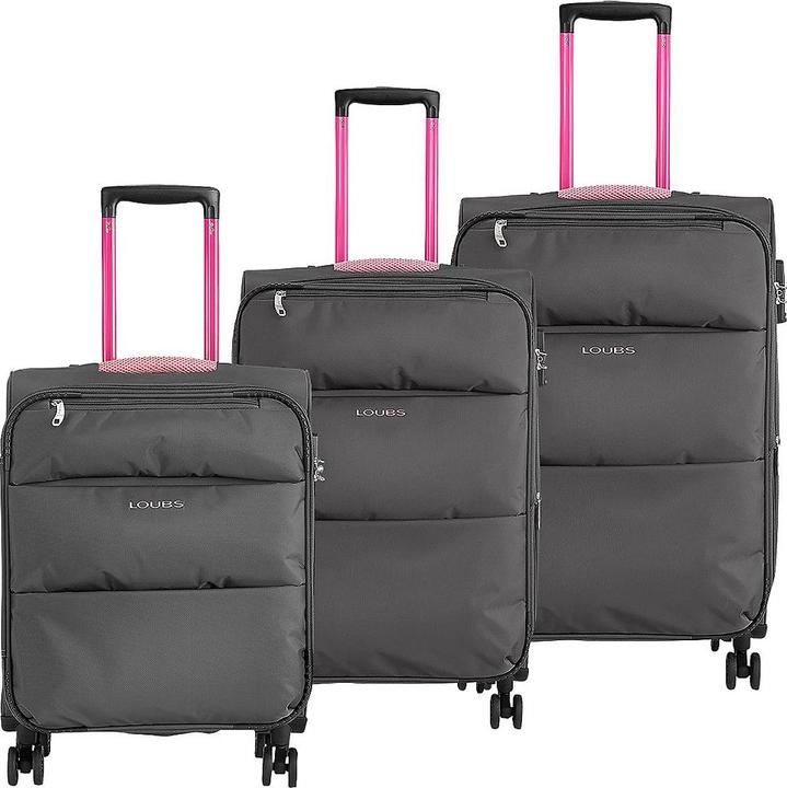 Actual product image Assima Adelaide Sport 3-piece trolley set (198 l, XL (from 140l))
