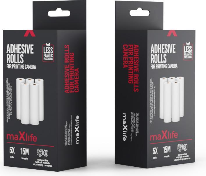 Produktbild Maxlife Kleberollenset für den Kameradruck