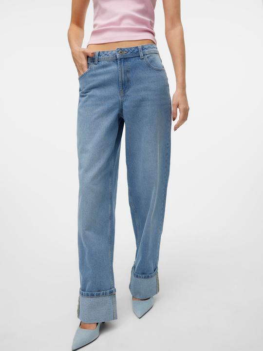 Produktbild Vero Moda VMEVELYN Niedrige Taille Locker geschnitten Jeans Weit geschnitten (W28/L32)