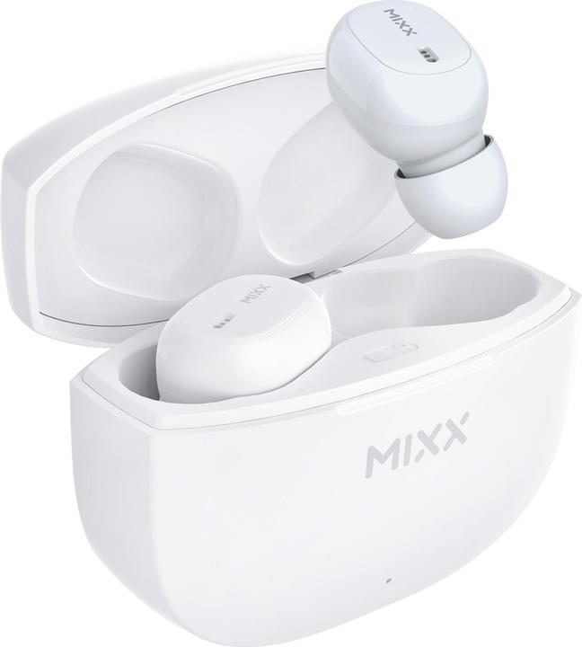 Actual product image Mixx Streambuds Micro M1 True Wireless white (No noise cancelling, 5 h, Wireless)