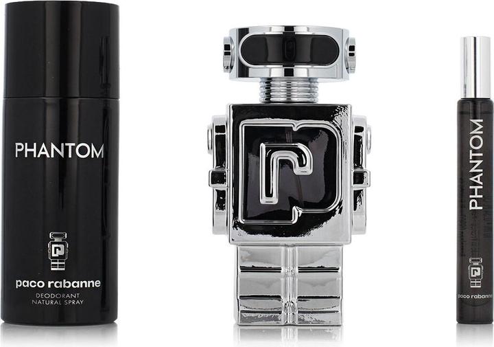 Produktbild Paco Rabanne SET Phantom Men EDT spray 100ml + DEO spray 150ml + EDT 10ml (Eau de Toilette)