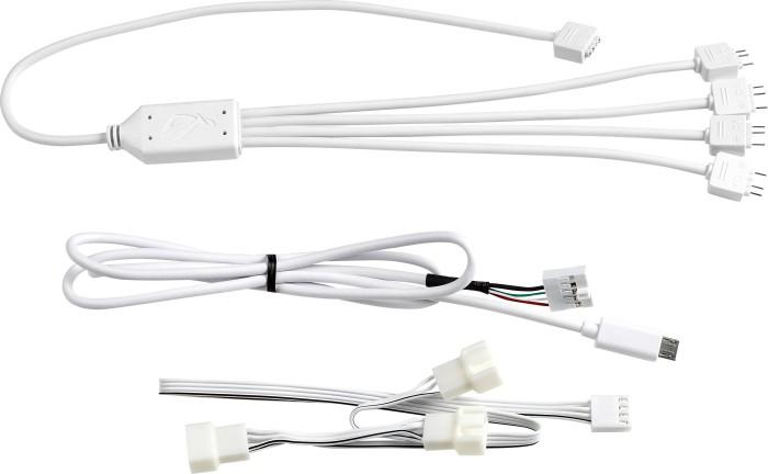 Actual product image ASUS ROG Strix LC 360 RGB White Edition Complete water cooling