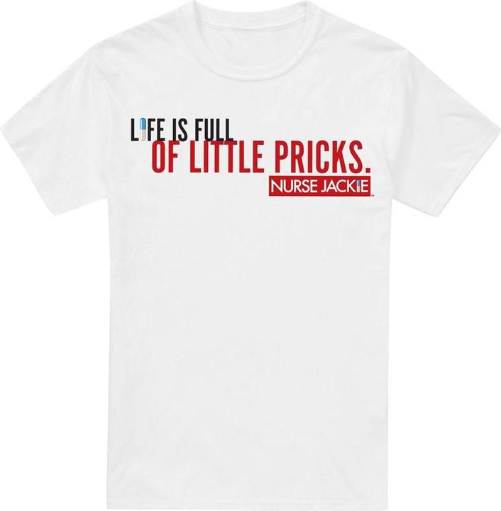 Immagine prodotto Nurse Jackie Life Is Full Maglietta Uomo (S)