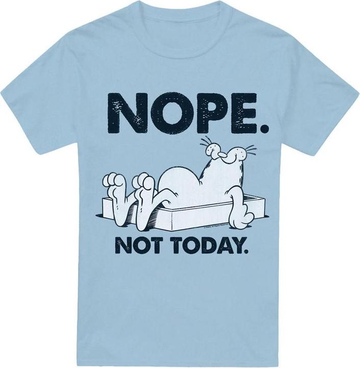 Actual product image Garfield Mens Nope T-Shirt (M)