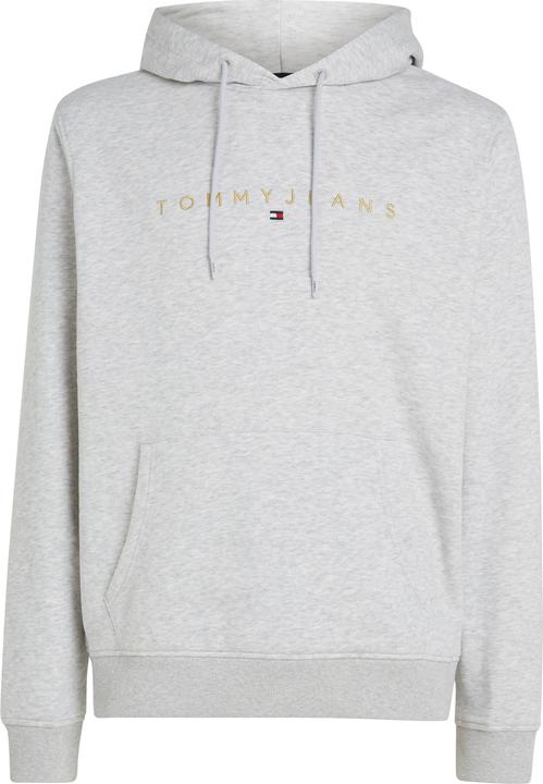Produktbild Tommy Hilfiger Tommy Jeans Regular Heren Hoodie - Grijs - Maat S (S)