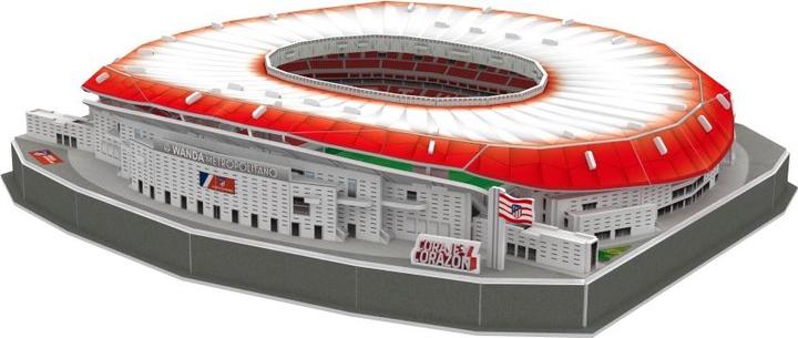 Produktbild Eleven Force Atlético Madrid Stadion 3D Puzzle mit LED Licht / Atlético Madrid Wanda Metropolitano Stadion LED 3D (101 Teile)