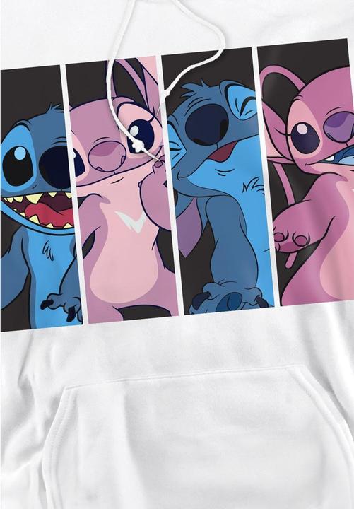 Actual product image Lilo & Stitch Mens Stitch Angel Boxes Hoodie (S)