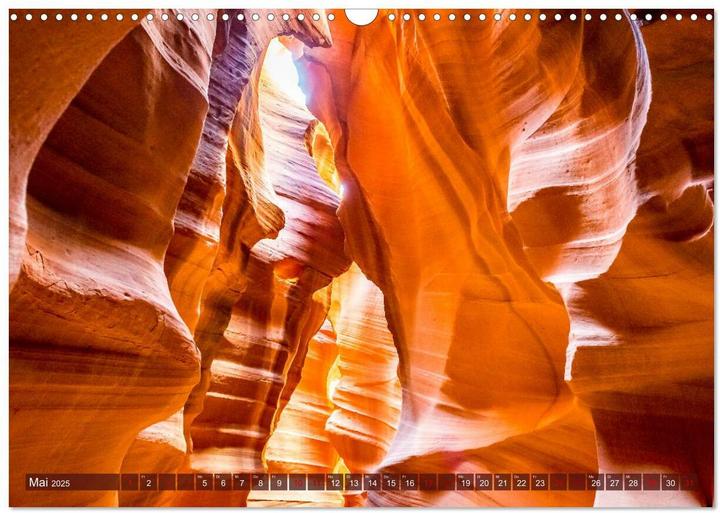 Produktbild Atemberaubendes Amerika - Die schnsten Nationalparks im Westen der USA (Wandkalender 2025 DIN A (A5, Deutsch)