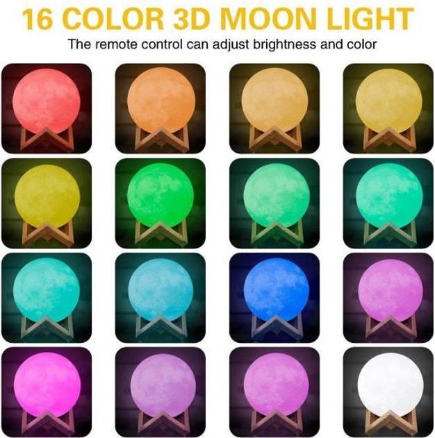 Produktbild MU Classic 3D Mondlampe