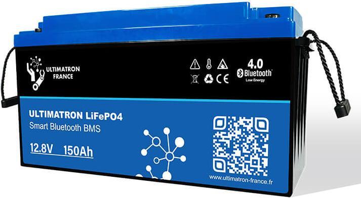 Image du produit Ultimatron UBL-12V-150Ah Batterie d'alimentation LiFePO4 (12 V, 150 Ah)
