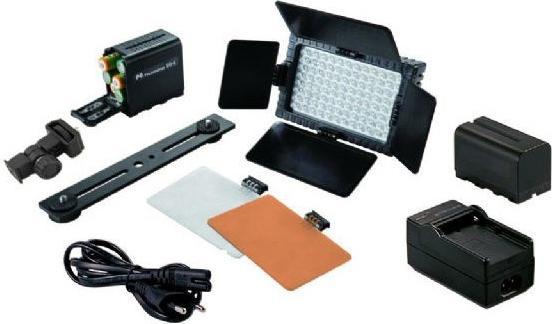 Actual product image Falcon Eyes DV-160V-K2 photo studio continuous lighting (Studio light)
