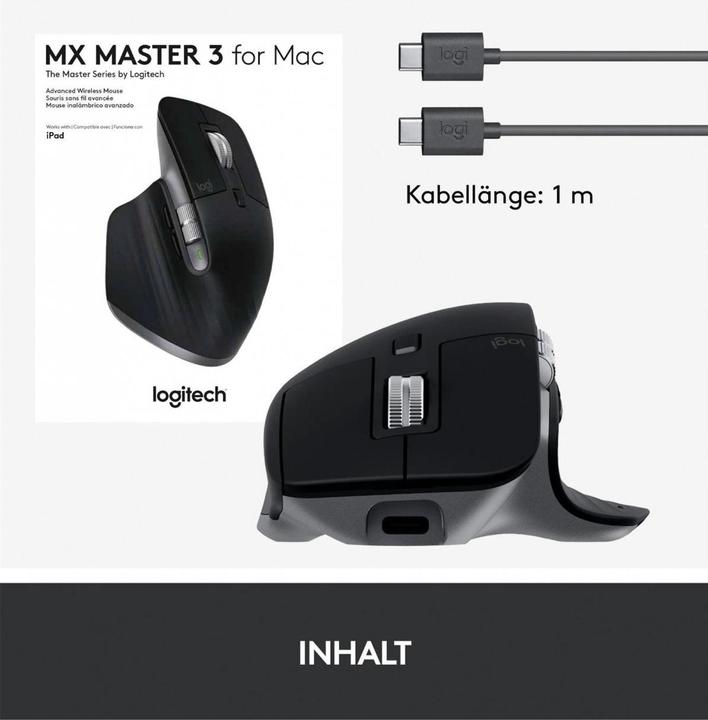 Immagine prodotto Logitech MX Master Mac Edition (Senza fili)