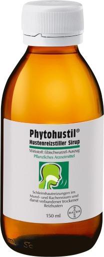 Produktbild Bayer Phytohustil Hustenreizstiller Sirup, 150 ml Lösung (1 Stück)
