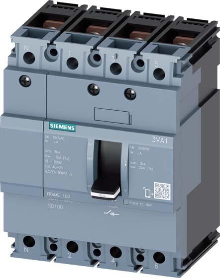 Actual product image Siemens 3VA1116-1AA42-0AA0 Switch-disconnector 1 pc (3VA11161AA420AA0)