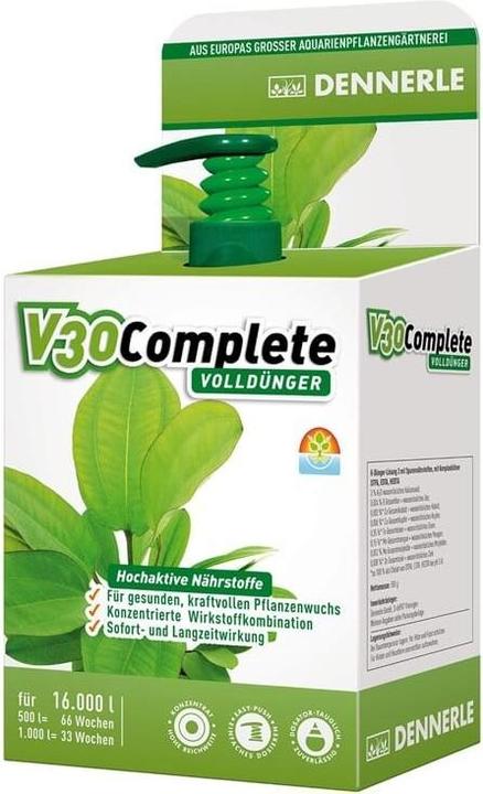 Actual product image Dennerle Plant System V30 Complete Fertiliser, 500ml (Aquarium water care)