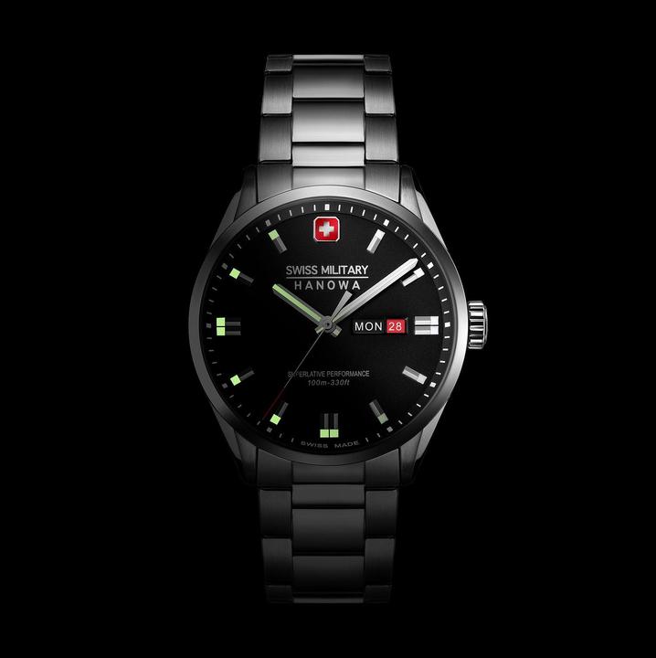 Immagine prodotto Swiss Military Hanowa Herrenuhr (Orologio da polso analogico, 43 mm)