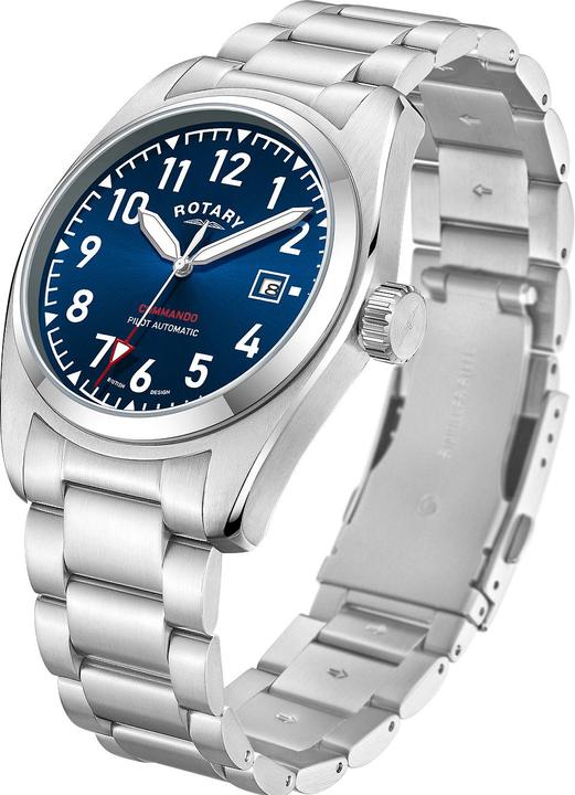 Produktbild Rotary GB05470/52 Commando Herrenuhr 42mm 10ATM (Analoguhr, 42 mm)