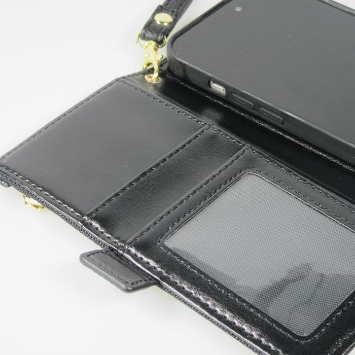 Produktbild PhoneLook Hülle Flip Wallet aus veganem Leder mit Brieftasche und Magnetverschluss (Apple iPhone 15 Pro Max)
