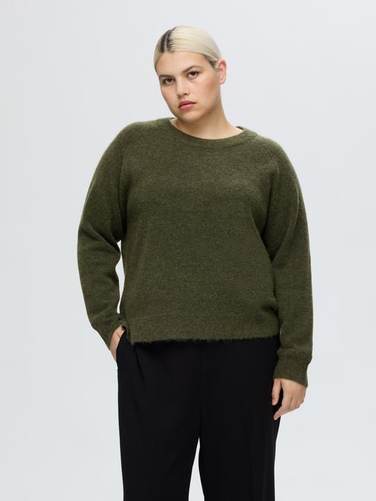 Actual product image Selected Femme Crew neck wool sweater (XXL)
