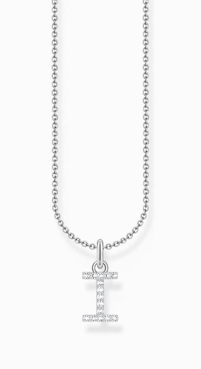 Nährwerte und Zutaten Thomas Sabo Kette mit Buchstaben-Anhänger I Silber (925 Sterlingsilber, 38 - 45 cm)