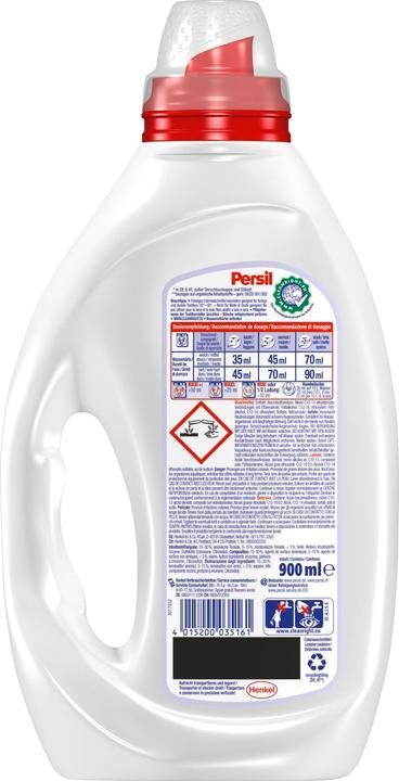 Productafbeelding Persil Flüssigwaschmittel Kraft-Gel Color 20 WG, 0.9 l (20 Wascycli, Vloeibaar wasmiddel)