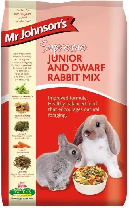 Actual product image Mr. Johnson's Mr.Johnson - Mr.J Supreme Junior & Dwarf Rabbit 15kg - (815-213) (15 kg, 1 x)