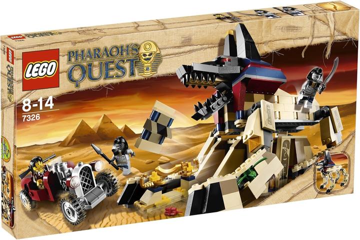 Actual product image LEGO Mysterious sphinx (7326, LEGO Rare Sets)