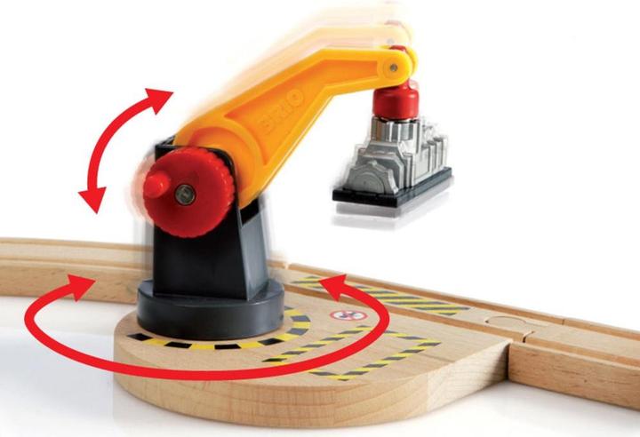 Produktbild Brio Strassen und Schienen Kran Set
