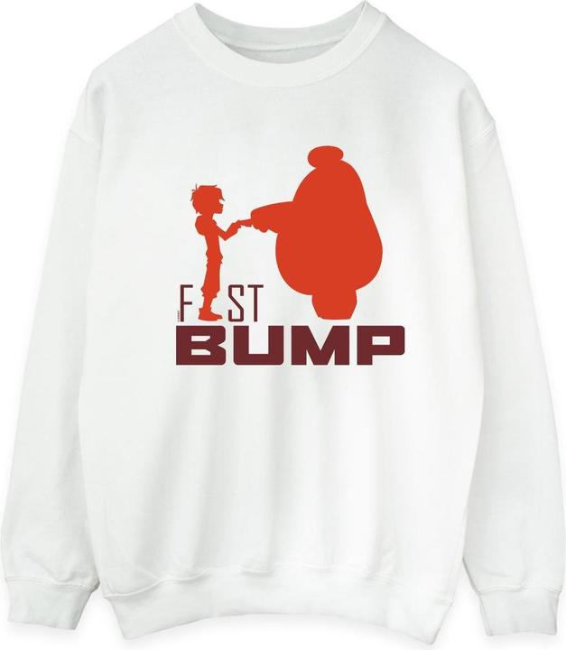 Disney Big Hero 6 Baymax Fist Bump Cutout Sweatshirt (L)