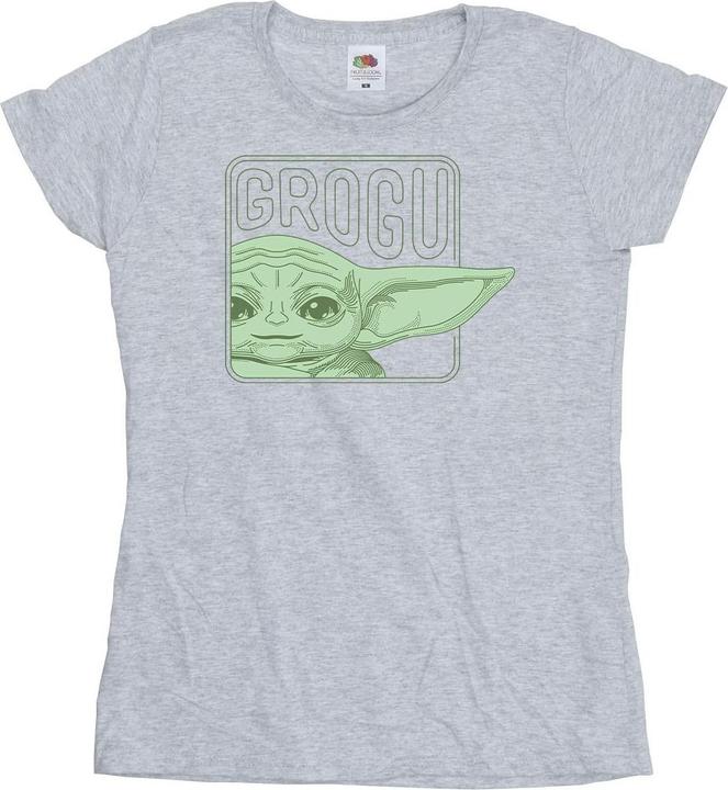 Star Wars The Mandalorian Grogu Box TShirt (XXL)