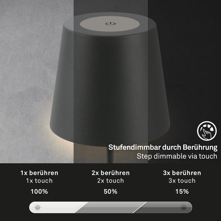 Actual product image Briloner LED table light (200 lm)