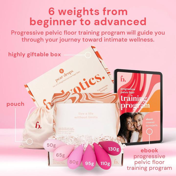 Produktbild Bodyotics Kegelball-Set (50 g, 65g, 80 G, 95g, 110 Gramm, 130 g)