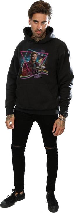 Immagine prodotto Guardians Of The Galaxy Neon Star Lord Felpa con Cappuccio Uomo (L)