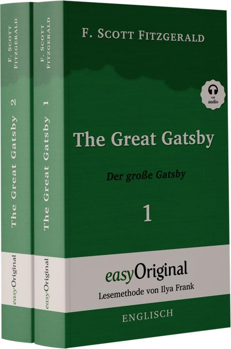The Great Gatsby / Der grosse Gatsby - 2 Teile (mit kostenlosem Audio-Download-Link) (F. Scott Fitzgerald, EasyOriginal Verlag, Ilya Frank, Ulrike Wittmann, Englisch, Deutsch)