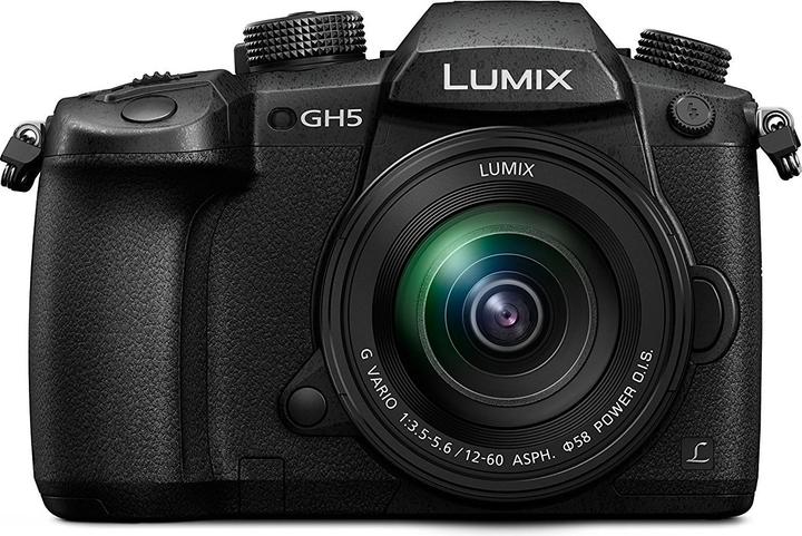 Produktbild Panasonic Lumix DC-GH5 (12 - 60 mm, 20.30 Mpx, Micro Four Thirds)