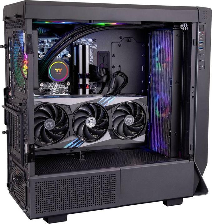 Actual product image Thermaltake TT TH420 ARGB Sync CPU Liquid Cooler AiO CL-W367-PL14SW-A