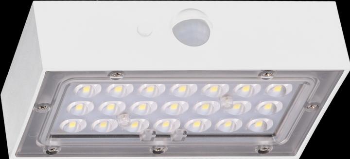 Actual product image Tracon LED solar wall light with motion detector (350 lm, IP65)