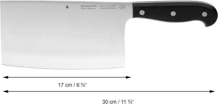 Immagine prodotto WMF Mannaia cinese SPITZENKLASSE PLUS Nero (17 cm)