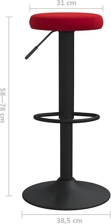 Image du produit VidaXL Tabouret de bar