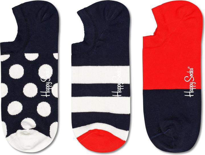 Image du produit Happy Socks Big Dot No Show (Lot de 3, 36 - 40)