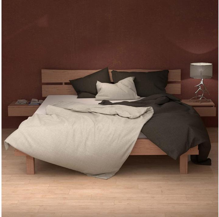 Immagine prodotto Lotus Bettwaren Biancheria da letto biancheria uni (Copricuscino, 65 x 100 cm)