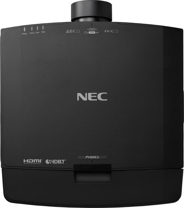 Actual product image NEC PV710UL-B Installation Projector WUXGA 7100Lm Laser Light Source black cabinet incl. NP13ZL lens (WUXGA, 7100 lm, 1.46 - 2.95:1)