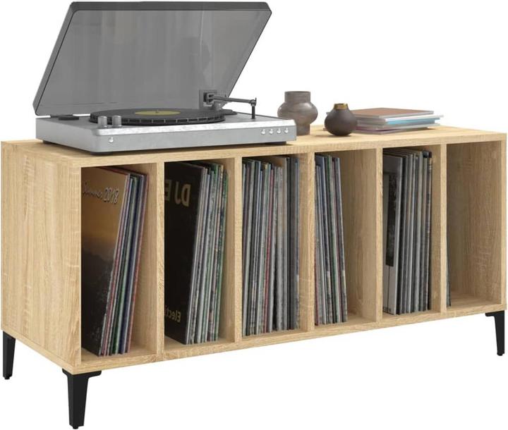 Immagine prodotto VidaXL Plattenschrank Sonoma-Eiche 100x38x48 cm Holzwerkstoff