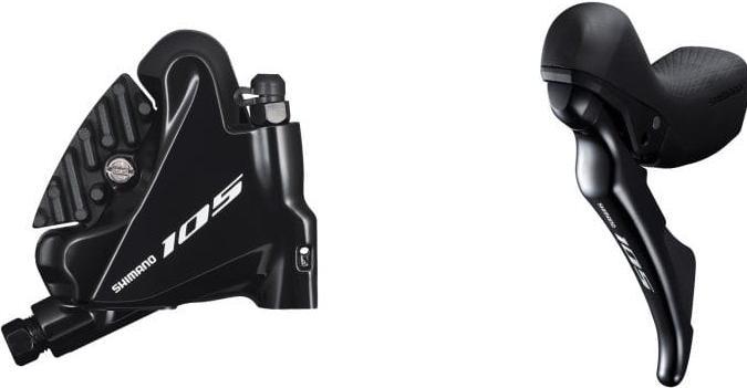 Actual product image Shimano 105 R7020/R7070 disc brake front wheel left (Front wheel brake, Brake kit, 2)