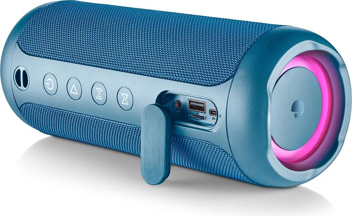 Actual product image NGS Enceinte Nomade Bluetooth Roller Furia 3 (Bleu) (9 h, Rechargeable battery operated)