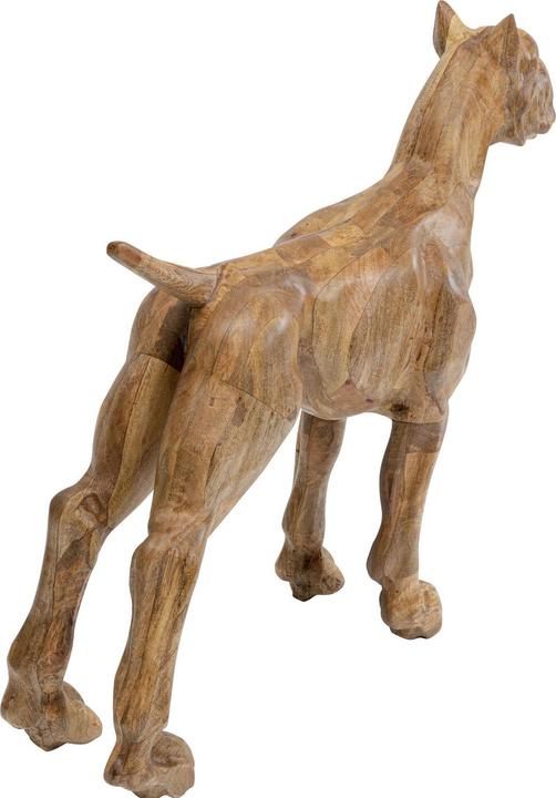 Produktbild Kare Design Deko Figur Bulldog Wood 70x78cm