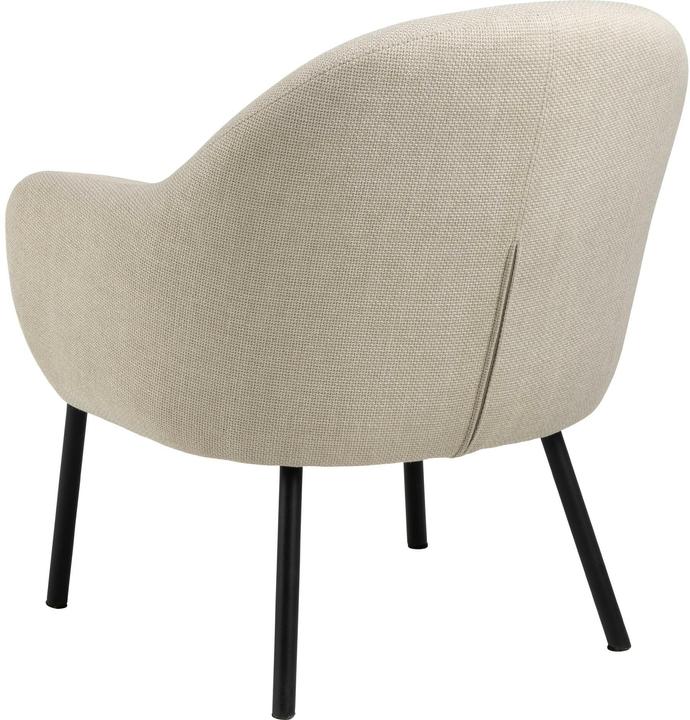 Actual product image AC Design Sessel Spencer Polyurethan (PU)/Stahl, Beige